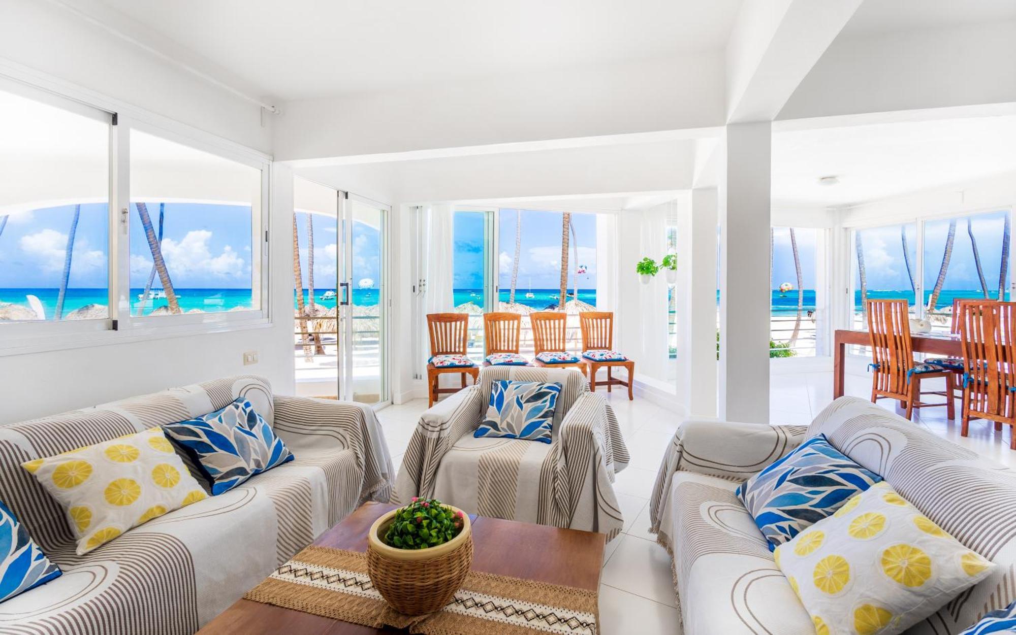 Appartement Prime Ocean View - 3-bedroom Getaway With Private Terrace On Bavaro *